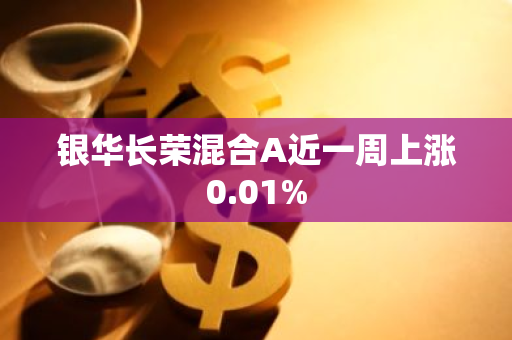 银华长荣混合A近一周上涨0.01%