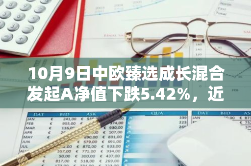 10月9日中欧臻选成长混合发起A净值下跌5.42%，近6个月累计上涨2.72%