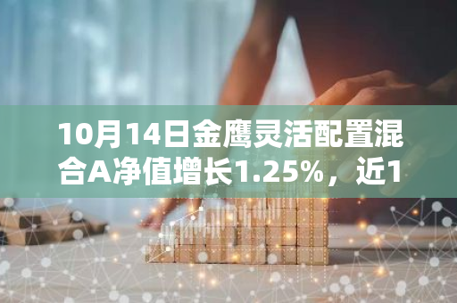 10月14日金鹰灵活配置混合A净值增长1.25%，近1个月累计上涨11.52%