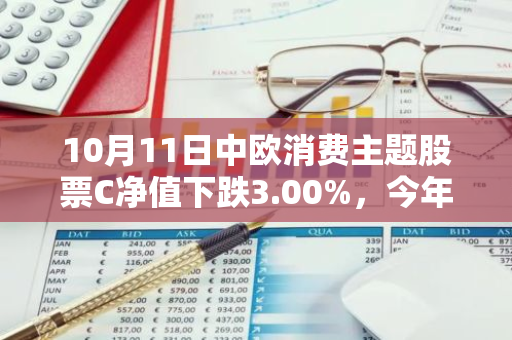 10月11日中欧消费主题股票C净值下跌3.00%，今年来累计下跌6.33%