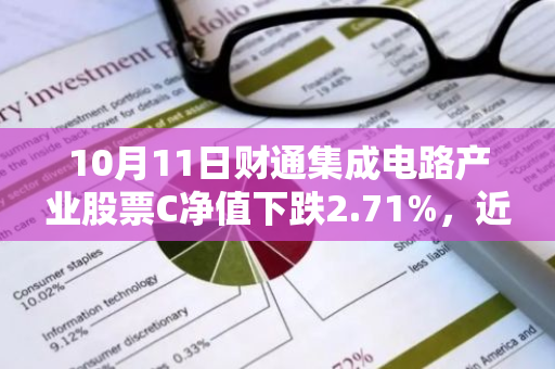 10月11日财通集成电路产业股票C净值下跌2.71%，近3个月累计下跌1.55%