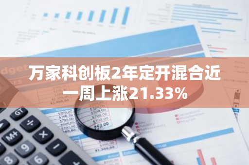 万家科创板2年定开混合近一周上涨21.33%