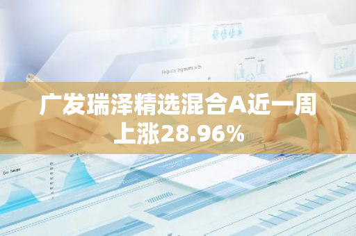 广发瑞泽精选混合A近一周上涨28.96%