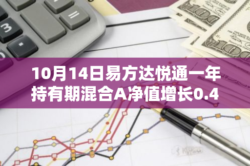10月14日易方达悦通一年持有期混合A净值增长0.44%，今年来累计上涨6.36%