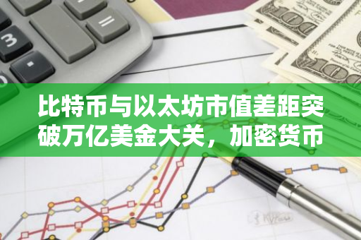 比特币与以太坊市值差距突破万亿美金大关，加密货币市场格局重塑