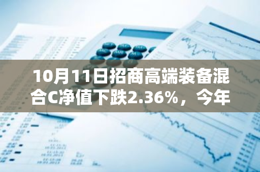 10月11日招商高端装备混合C净值下跌2.36%，今年来累计下跌12.38%