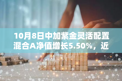 10月8日中加紫金灵活配置混合A净值增长5.50%，近1个月累计上涨26.33%
