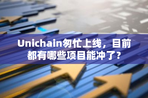 Unichain匆忙上线，目前都有哪些项目能冲了？