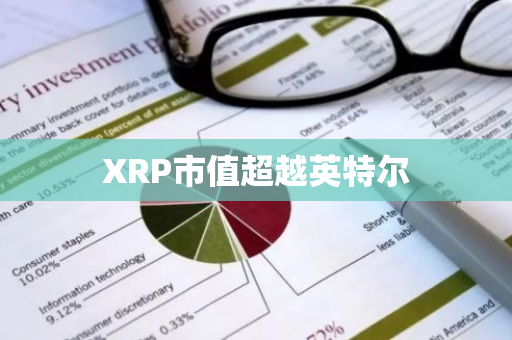 XRP市值超越英特尔