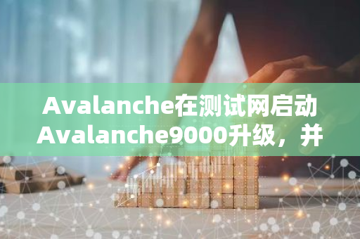 Avalanche在测试网启动Avalanche9000升级，并推出4000万美元资助计划的新标题可以是： "Avalanche在测试网启动Avalanche9000升级，并推出4000万美