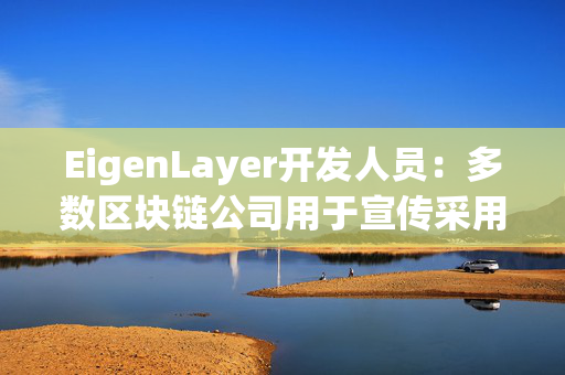 EigenLayer开发人员：多数区块链公司用于宣传采用的99%指标都毫无意义