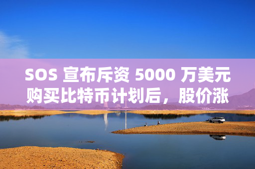 SOS 宣布斥资 5000 万美元购买比特币计划后，股价涨逾 40%