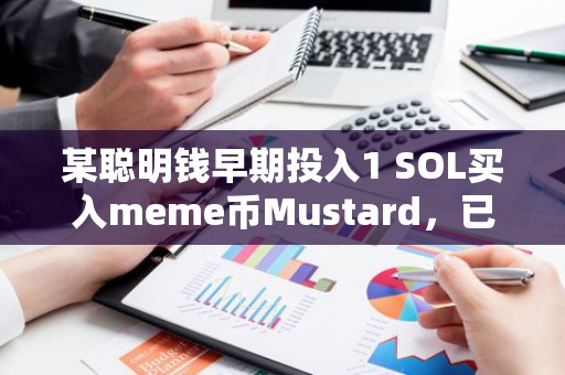 某聪明钱早期投入1 SOL买入meme币Mustard，已浮盈超4000倍收益