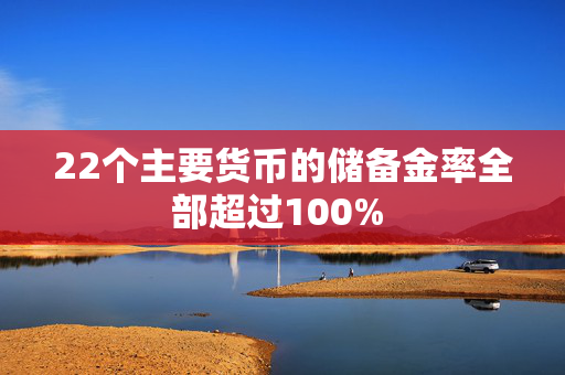 22个主要货币的储备金率全部超过100%
