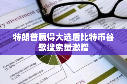 特朗普赢得大选后比特币谷歌搜索量激增