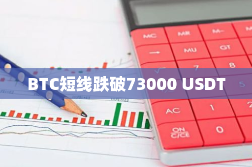 BTC短线跌破73000 USDT