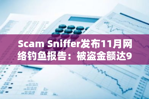 Scam Sniffer发布11月网络钓鱼报告：被盗金额达938万美元，共9208名受害者