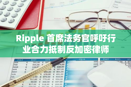 Ripple 首席法务官呼吁行业合力抵制反加密律师