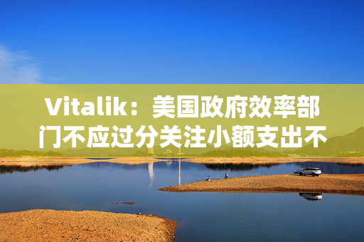 Vitalik：美国政府效率部门不应过分关注小额支出不合理情况，而应采取类似VC的方式