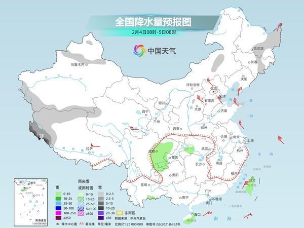 北方气温下降 南方再迎降水过程 春运返程注意安全→