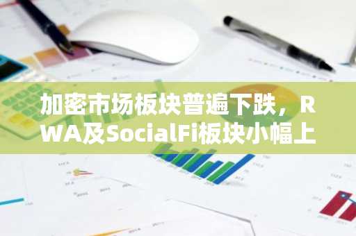 加密市场板块普遍下跌，RWA及SocialFi板块小幅上涨