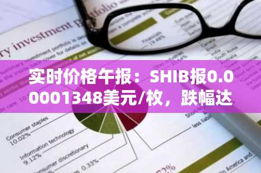 实时价格午报：SHIB报0.00001348美元/枚，跌幅达-2.03%