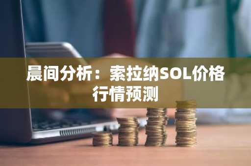 晨间分析：索拉纳SOL价格行情预测