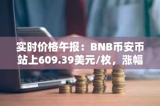 实时价格午报：BNB币安币站上609.39美元/枚，涨幅达1.01%