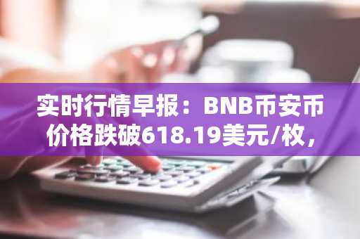 实时行情早报：BNB币安币价格跌破618.19美元/枚，日内跌-1.02%