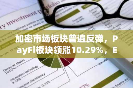 加密市场板块普遍反弹，PayFi板块领涨10.29%，ETH、BTC分别上涨6.67%、4.70%