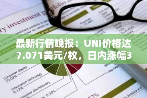 最新行情晚报：UNI价格达7.071美元/枚，日内涨幅3.53%