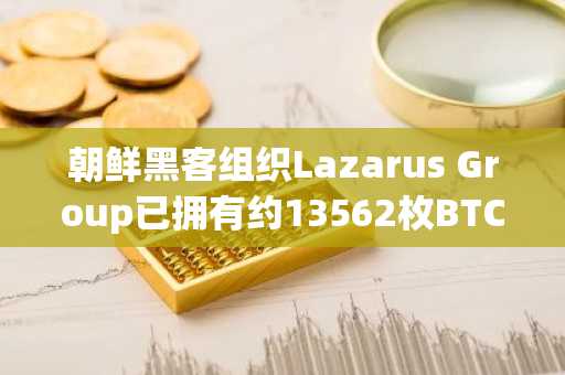 朝鲜黑客组织Lazarus Group已拥有约13562枚BTC，持仓量仅次于英美两国