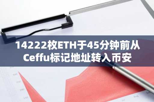 14222枚ETH于45分钟前从Ceffu标记地址转入币安