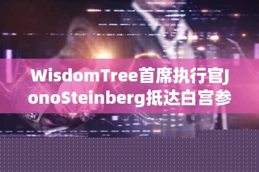 WisdomTree首席执行官JonoSteinberg抵达白宫参加加密货币峰会