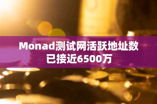 Monad测试网活跃地址数已接近6500万