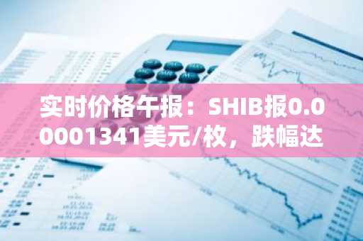 实时价格午报：SHIB报0.00001341美元/枚，跌幅达-2.05%