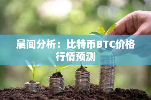 晨间分析：比特币BTC价格行情预测
