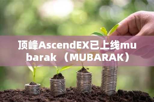 顶峰AscendEX已上线mubarak （MUBARAK）