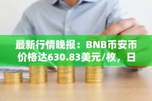 最新行情晚报：BNB币安币价格达630.83美元/枚，日内跌幅-1.02%