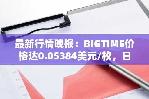 最新行情晚报：BIGTIME价格达0.05384美元/枚，日内涨幅3.00%