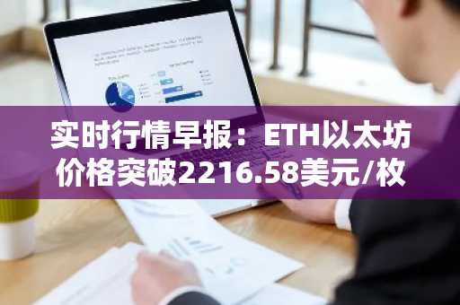 实时行情早报：ETH以太坊价格突破2216.58美元/枚，日内涨1.01%