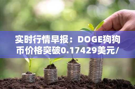 实时行情早报：DOGE狗狗币价格突破0.17429美元/枚，日内涨3.50%