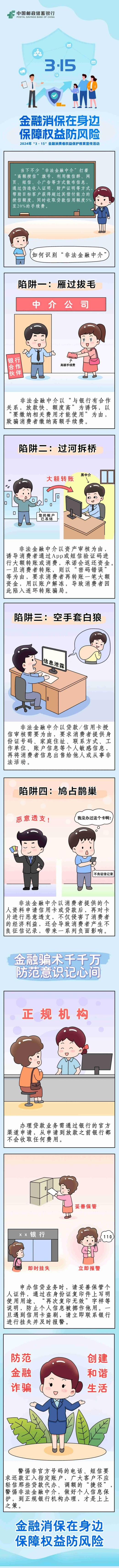 消保小课堂丨增强防范意识 警惕“非法金融中介”