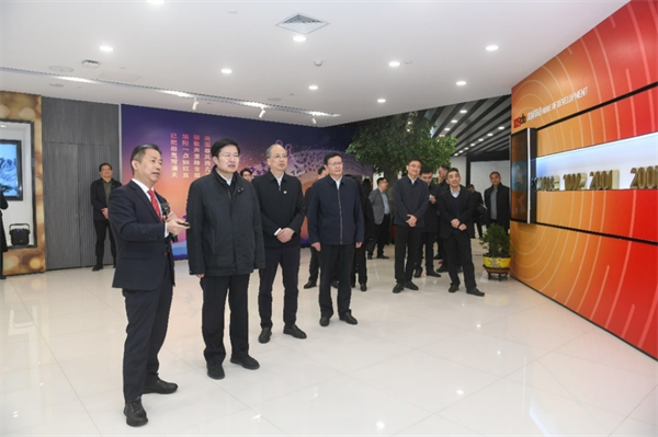 全国政协副主席、全国工商联主席高云龙调研红豆