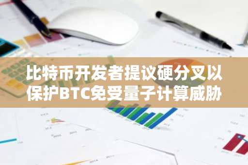 比特币开发者提议硬分叉以保护BTC免受量子计算威胁