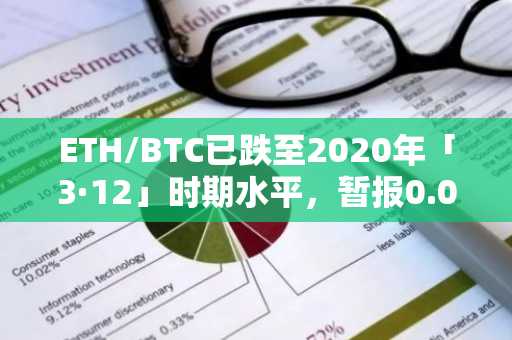 ETH/BTC已跌至2020年「3·12」时期水平，暂报0.02128