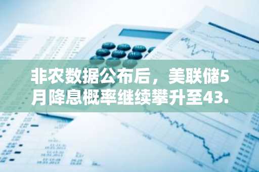非农数据公布后，美联储5月降息概率继续攀升至43.3%