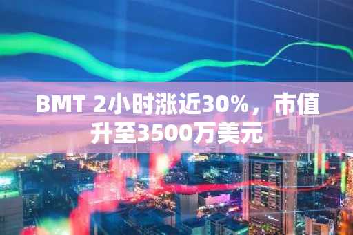 BMT 2小时涨近30%，市值升至3500万美元