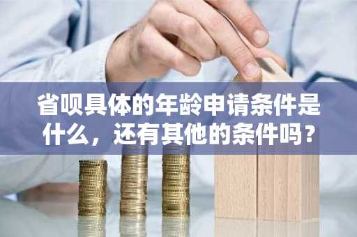 省呗具体的年龄申请条件是什么，还有其他的条件吗？