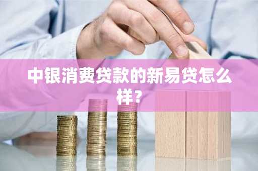 中银消费贷款的新易贷怎么样？